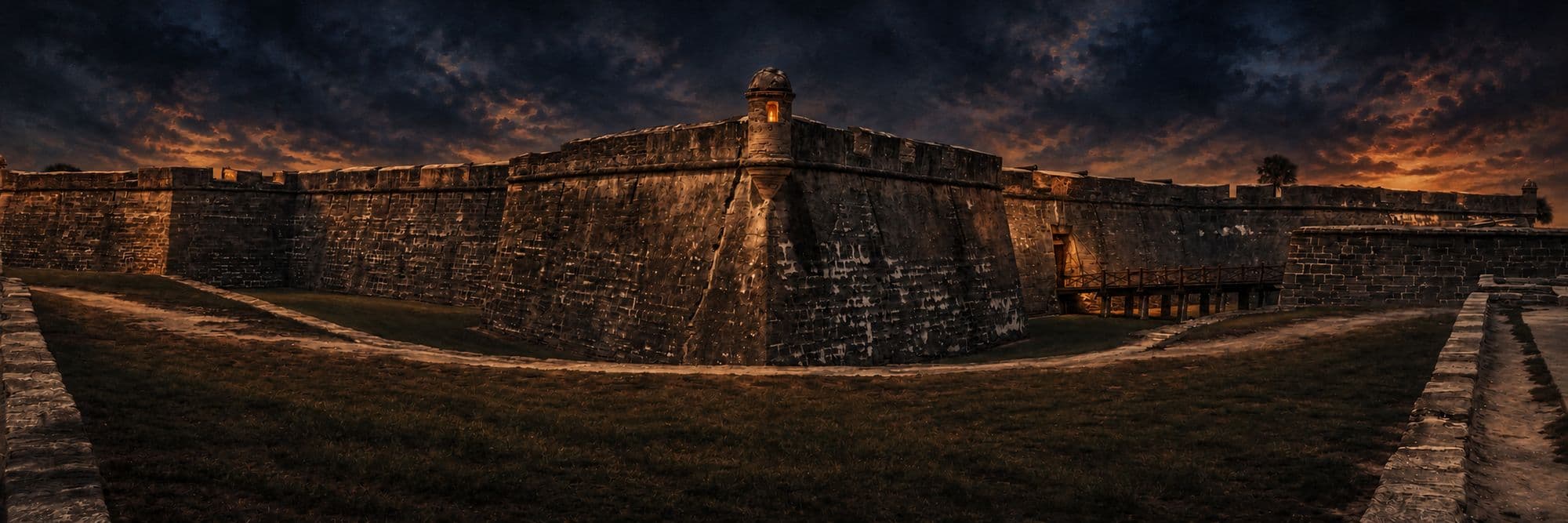 Ramparts at Dusk